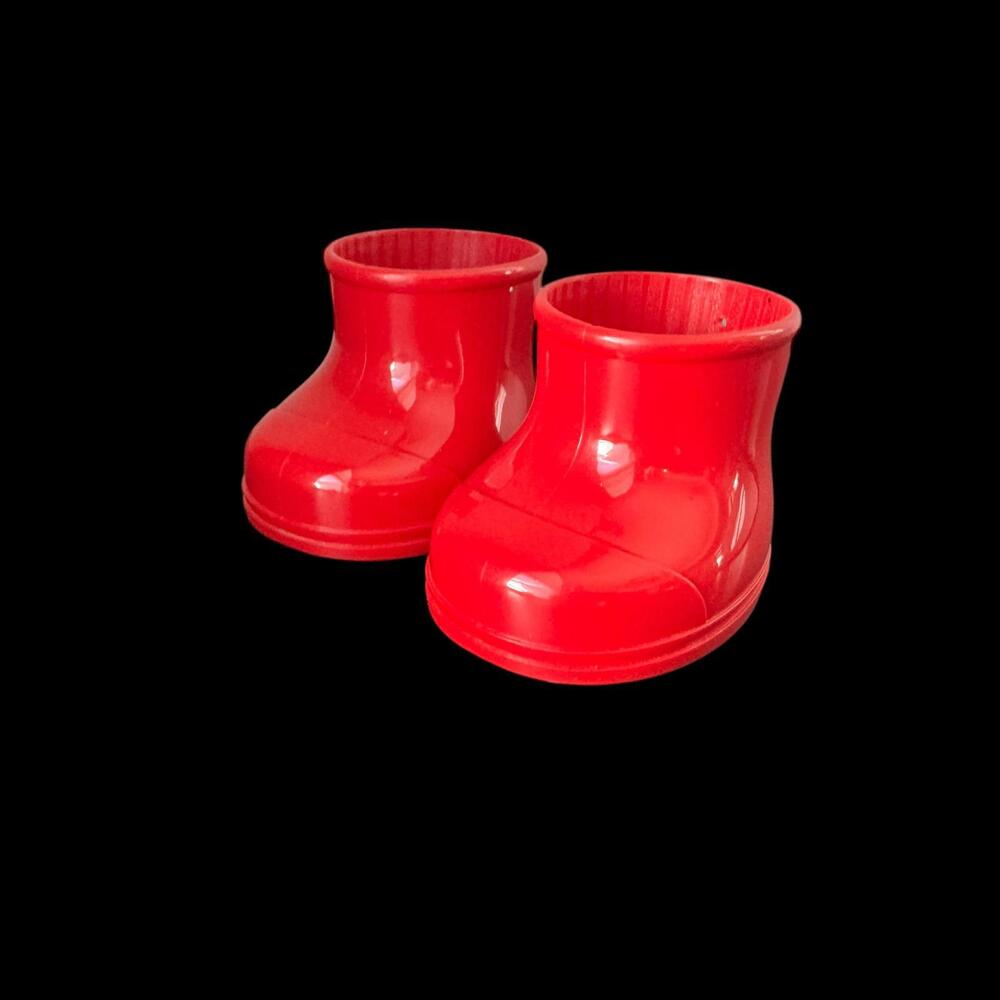 Build a Bear Rubber Red Rain Boots